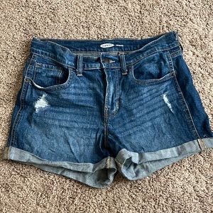 Old Navy boyfriend jean shorts